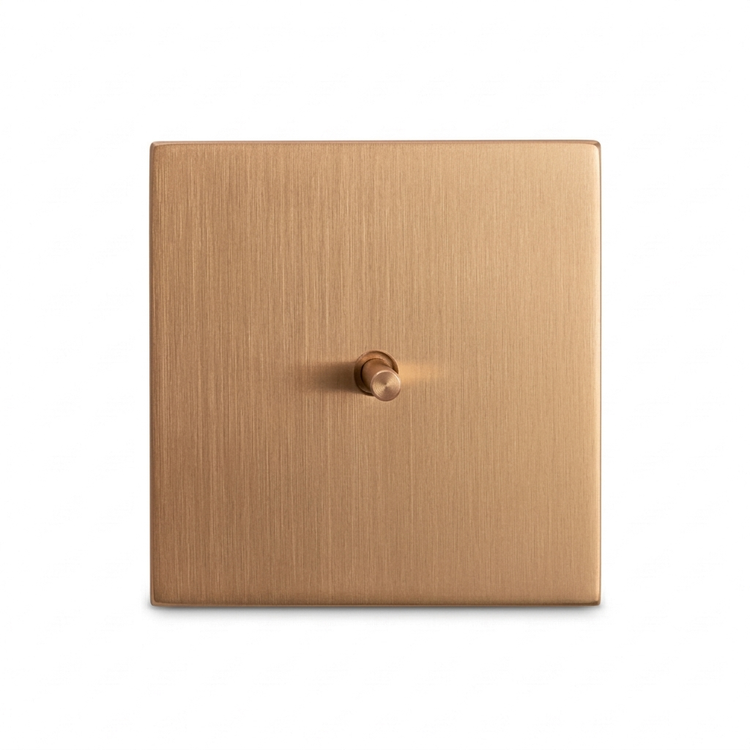 Tuimelschakelaar Enkel — Modern — Goud - Goud