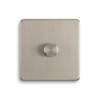 Dimmer — Klassiek — Satijn Nikkel - Satijn Nikkel