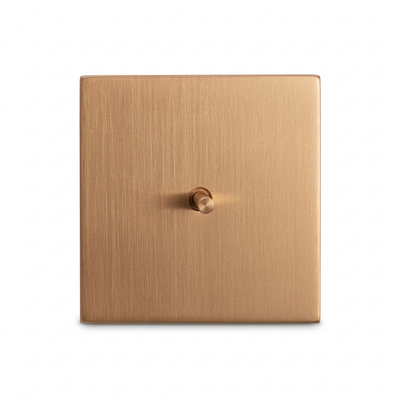 Tuimelschakelaar Enkel — Modern — Goud - Goud