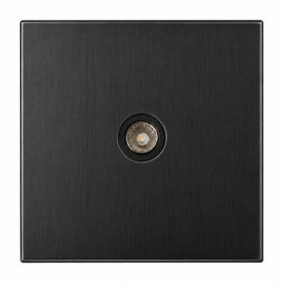 TV-aansluiting - Modern - Mat Zwart