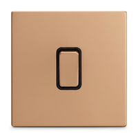 Wipschakelaar Enkel — Basis — Goud - Goud