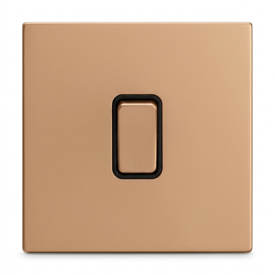 Wipschakelaar Enkel — Basis — Goud - Goud